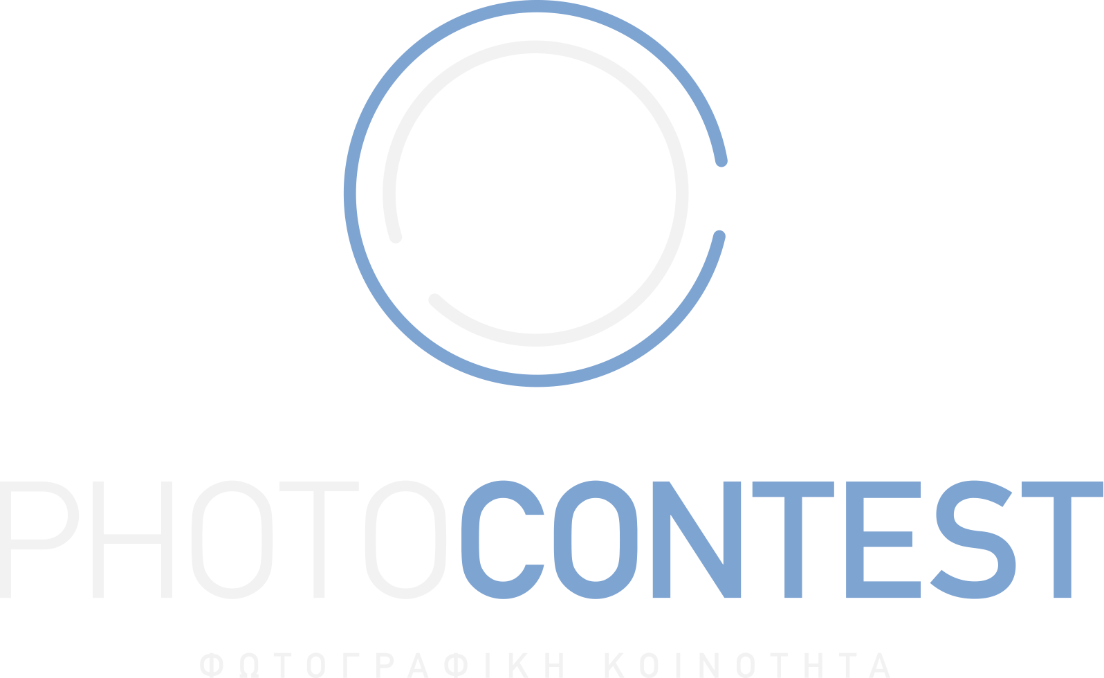 Logo design photography lens