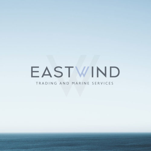 Eastwind Marine services logo design