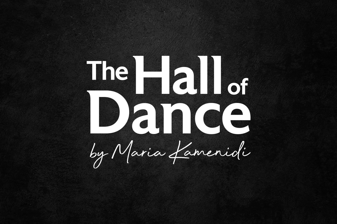 the hall of dance maria kamenidi logo